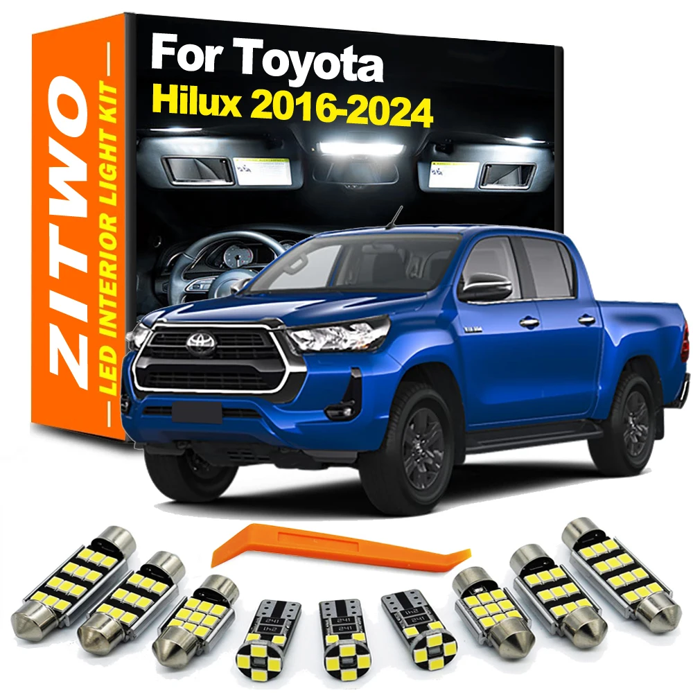 Kit iluminación LED interior ZITWO – Toyota Hilux 2016-2024