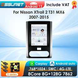 OSSURET Radio Android 2DIN 9,7 Nissan X-Trail