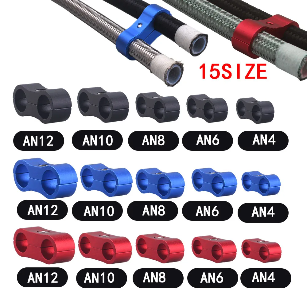 Colector distribuidor combustible aluminio AN4-AN12 universal