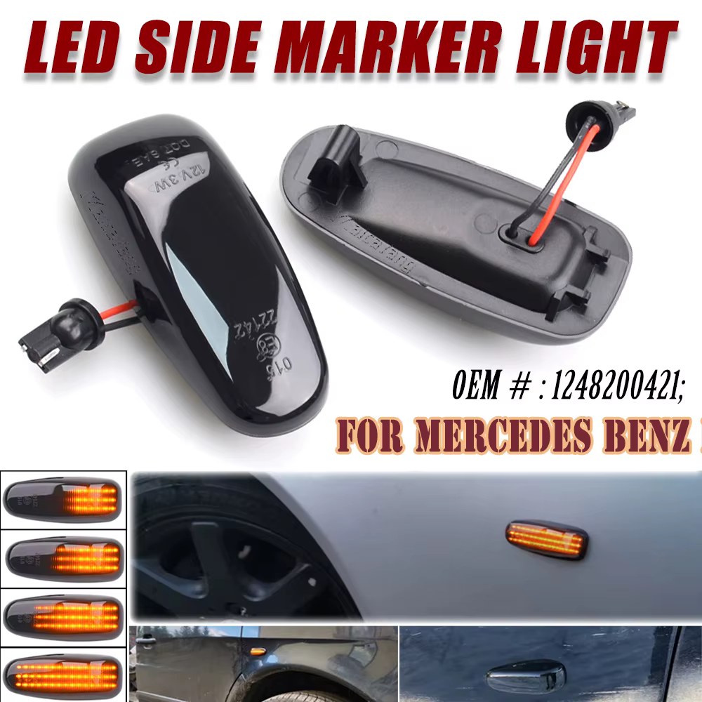 Intermitente lateral LED dinámico Blinke para Mercedes Sprinter - imagen 5