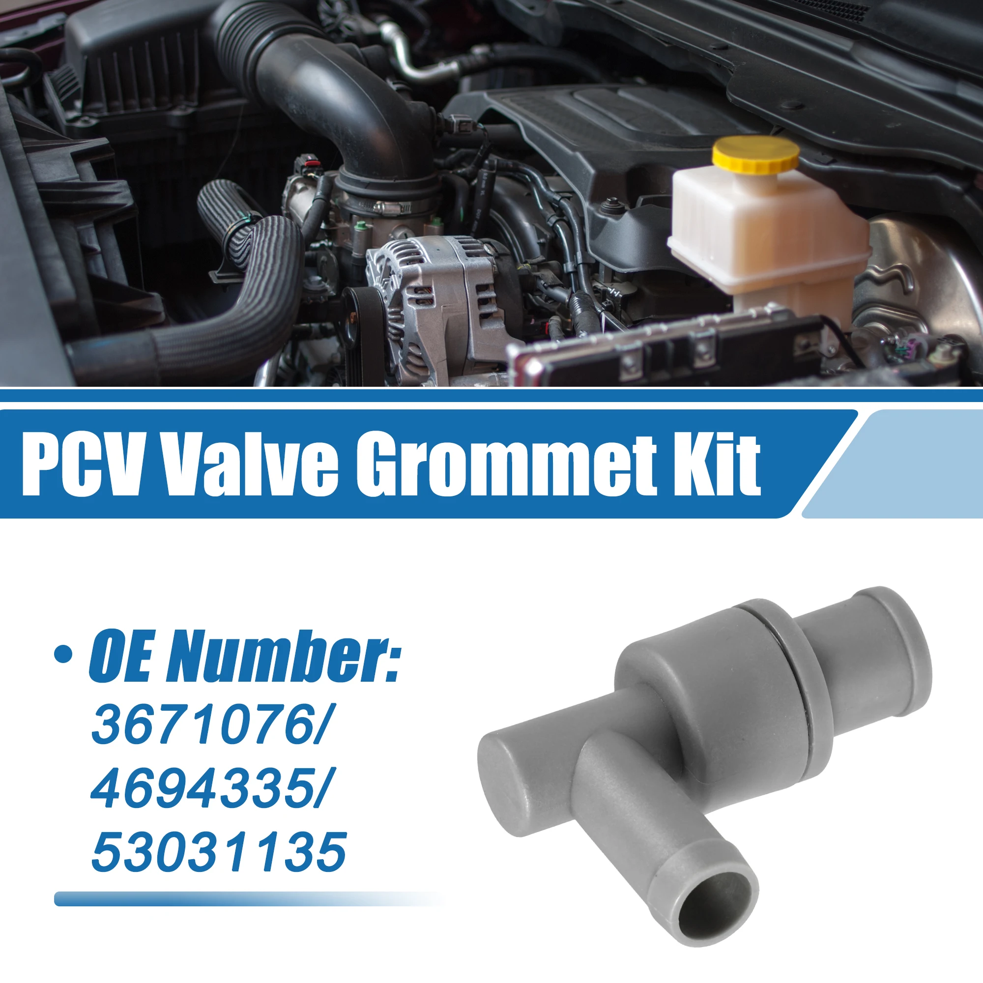 Válvula PCV Autohaux ventilación del cárter – Chrysler/Dodge 3671076