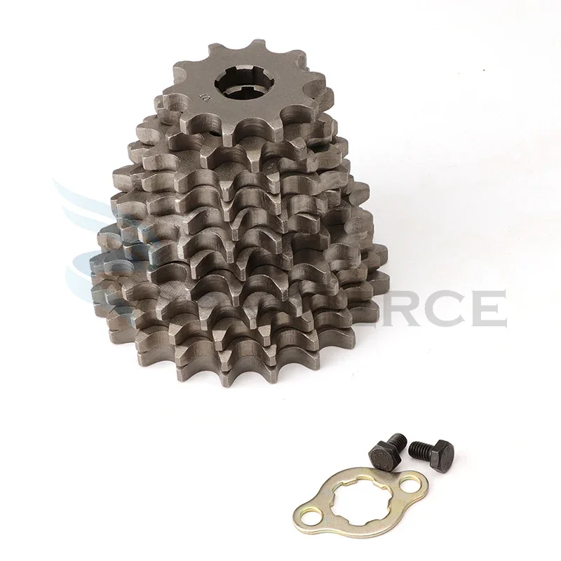 Cadena 530 con piñones 10-21 dientes para motocross y ATV - imagen 5