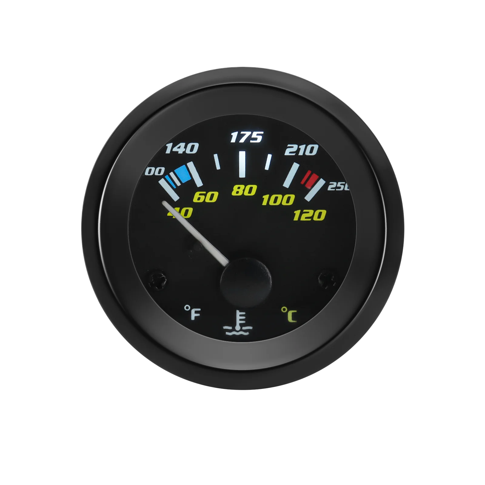 Indicador múltiple 52mm presión aceite voltaje combustible temperatura coche 12V - imagen 3
