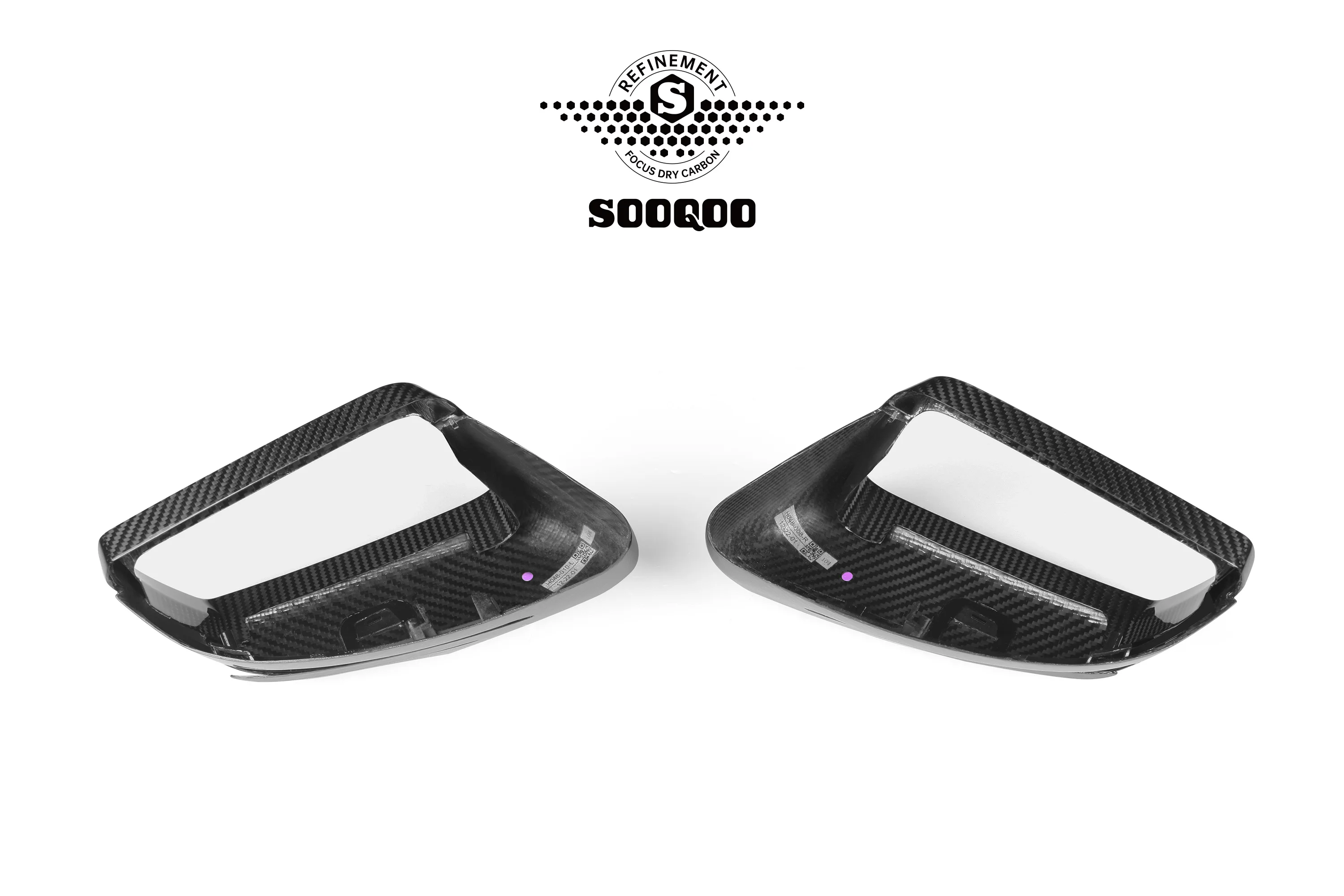 Tapas de espejo fibra carbono OEM – Mercedes W204/W212/W207 2010-2016 - imagen 5