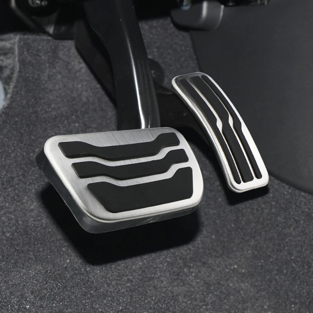 Set pedales acero inoxidable con cubiertas – Ford Mondeo 2016-2022 Lincoln MKZ - imagen 3