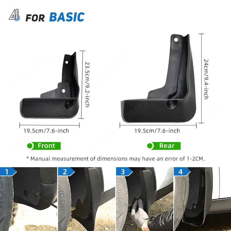 Guardabarros para Toyota Camry 2018-2024 - imagen 3