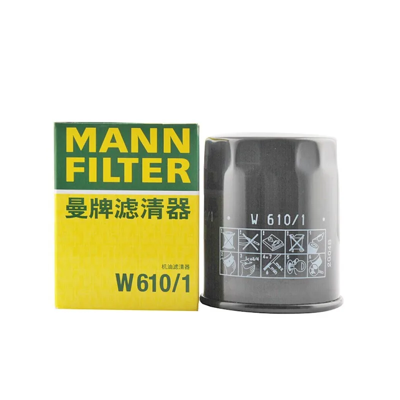Filtro de aceite MANN W610/1 para Geely Boyue y Suzuki Swift