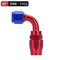 AN6 90 Degree Red