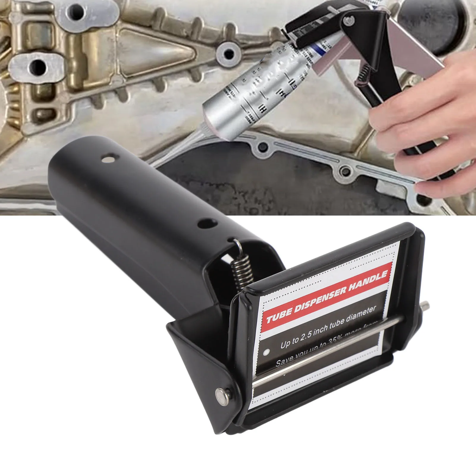 Dispensador de silicona RTV para reparación de automóviles