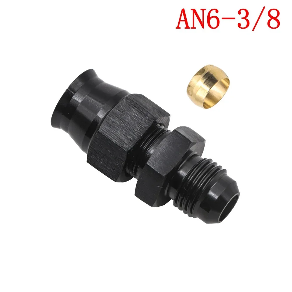 Racor de combustible universal aluminio AN6 hembra para tubo 3/8-5/16 - imagen 3