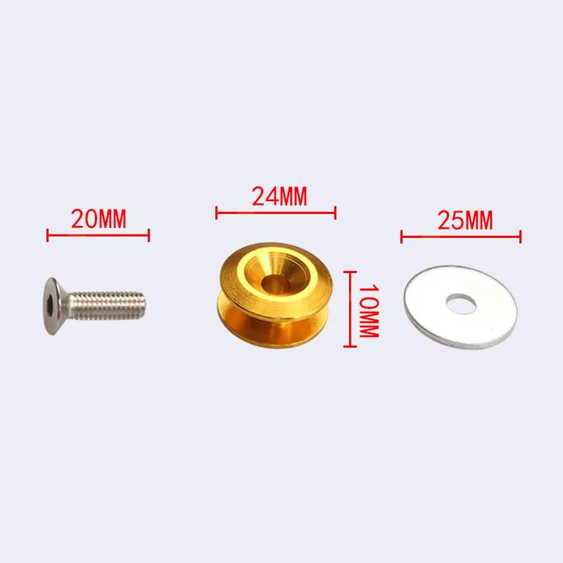 Kit liberación rápida CNC universal para paragolpes trasero - imagen 2