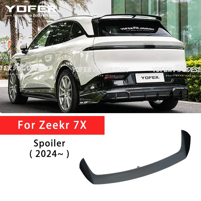 YOFER Alerón trasero PP con difusor de maletero Zeekr 7X - imagen 2
