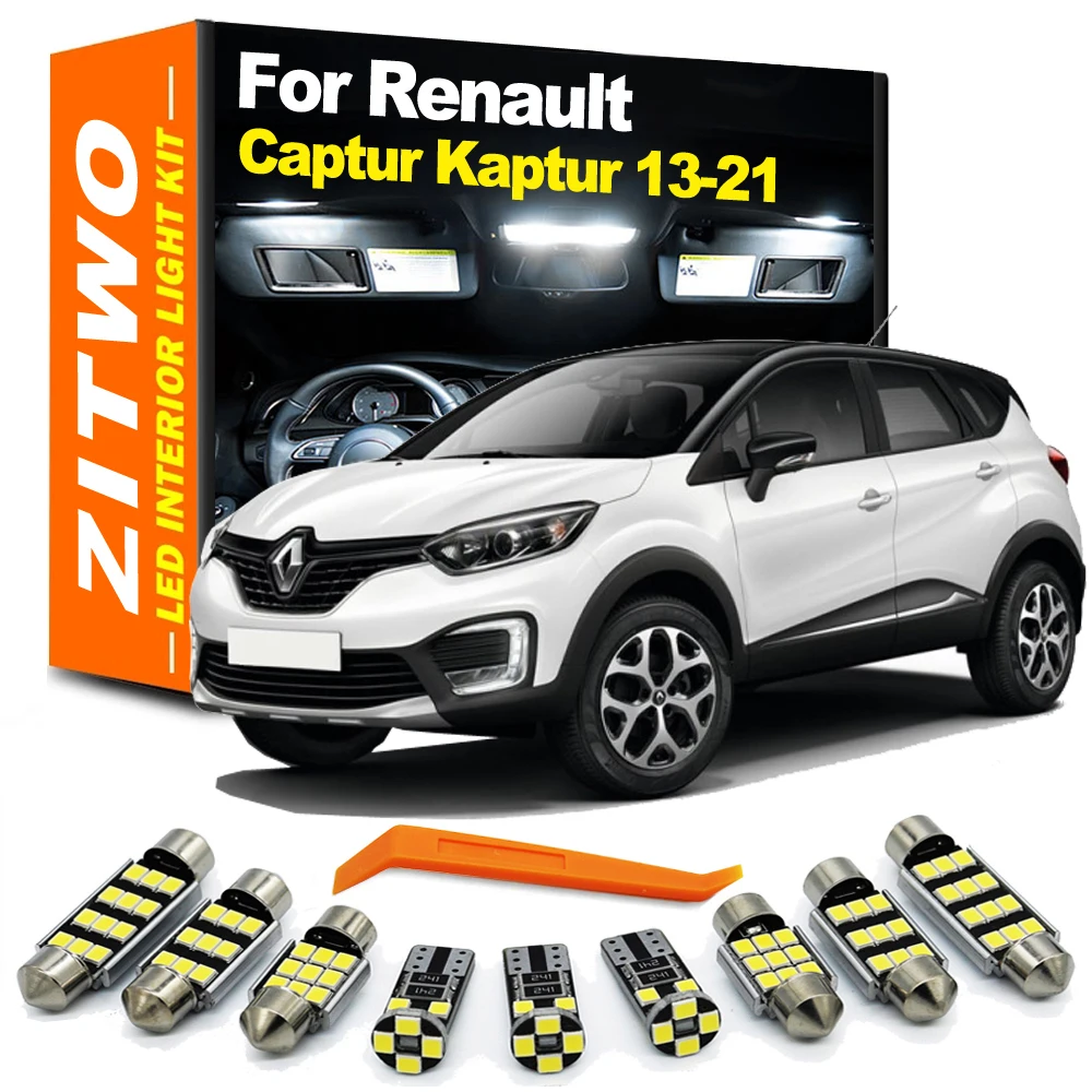 Kit lámpara matrícula LED ZITWO – Renault Captur 2013-2021