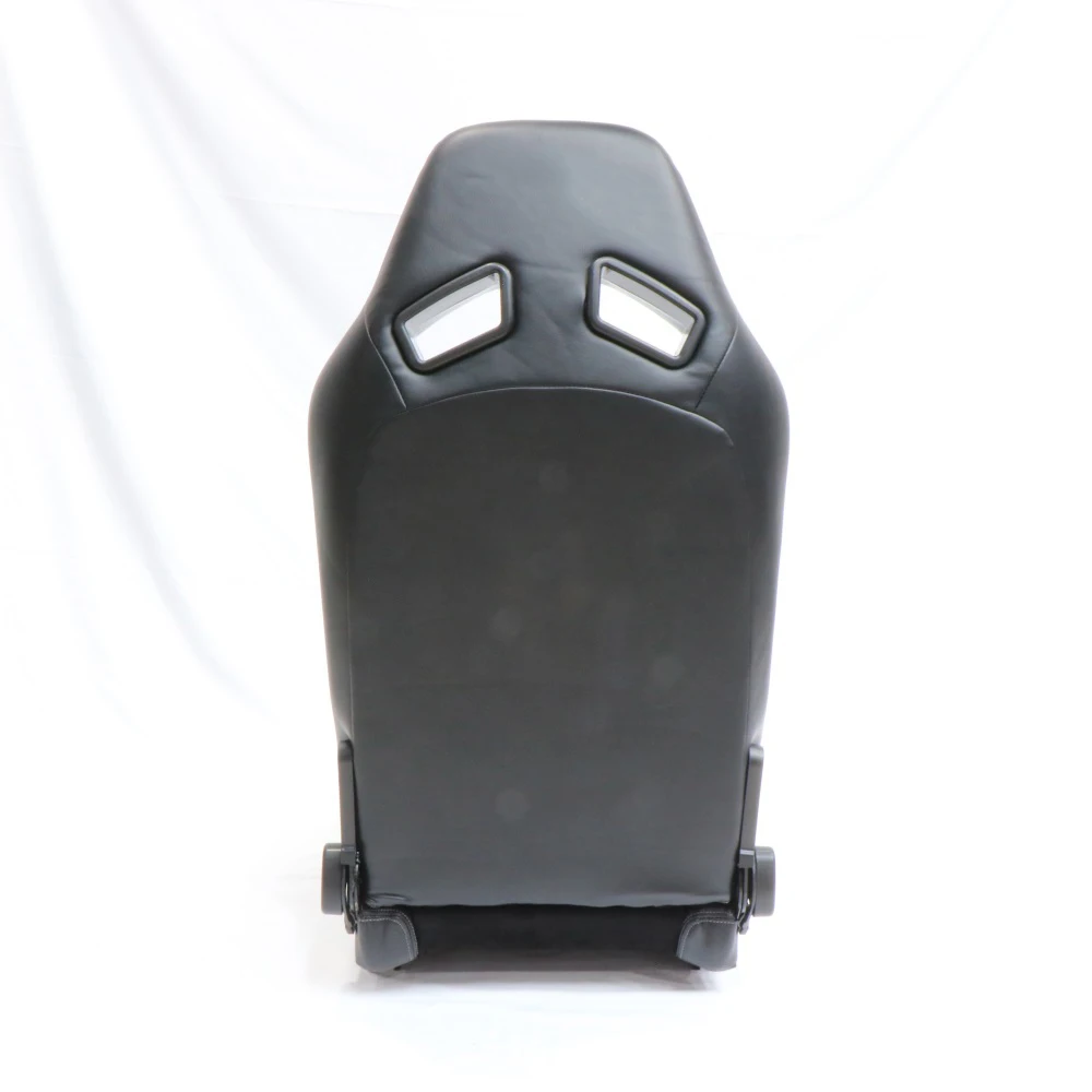 Asiento deportivo VELOT universal - respaldo alto, refuerzos laterales, PVC ante negro - imagen 4