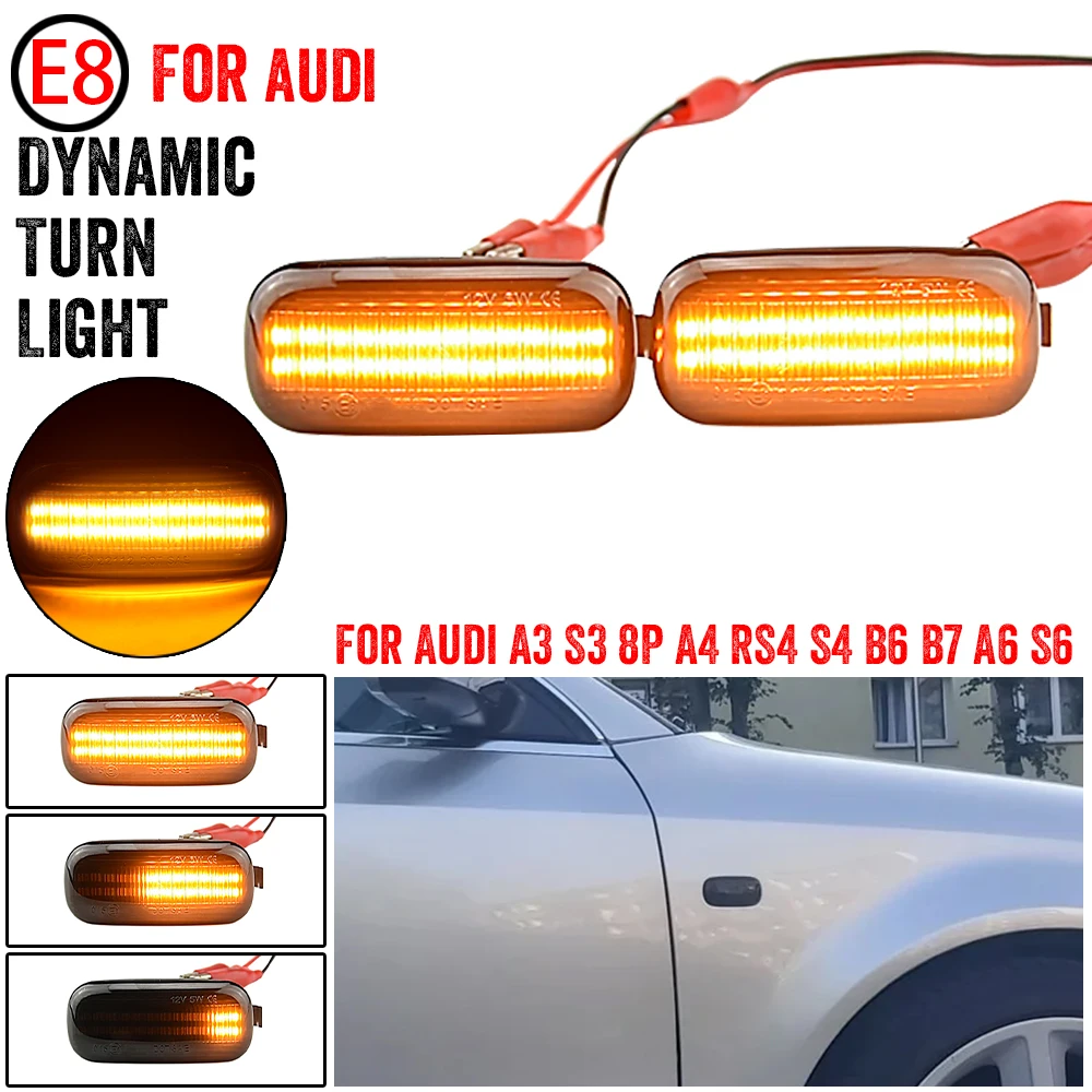 Intermitentes laterales LED secuenciales para Audi A3/A4/A6 - imagen 2