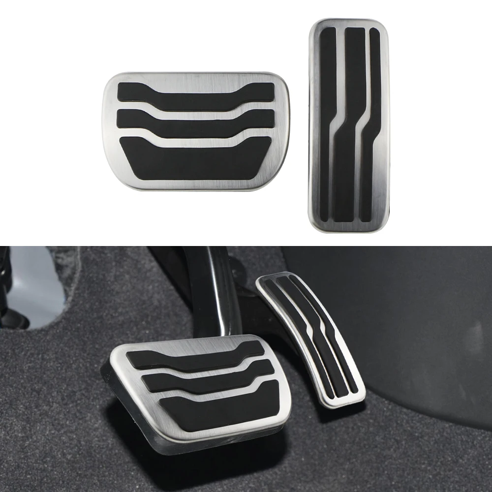 Set pedales acero inoxidable con cubiertas – Ford Mondeo 2016-2022 Lincoln MKZ - imagen 2