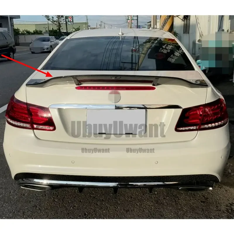 Alerón de maletero fibra de carbono para Mercedes Clase E Coupé W207 - imagen 2