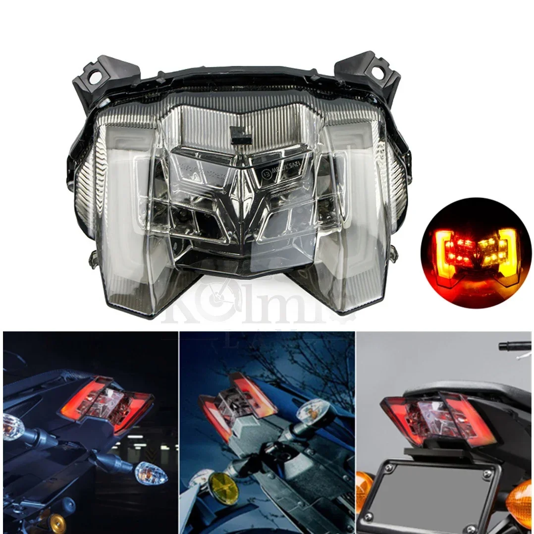 Luz trasera LED MT09 vista lateral
