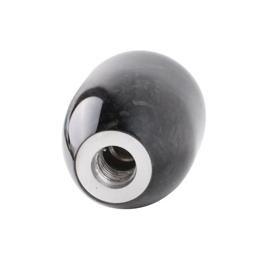 ¡Diseño de fibra Forja negra genial! Palanca de cambios Universal de 61mm/2,4 ", palanca de cambios Manual - imagen 4
