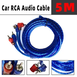 Cable RCA para amplificador de coche de cobre – audio estéreo