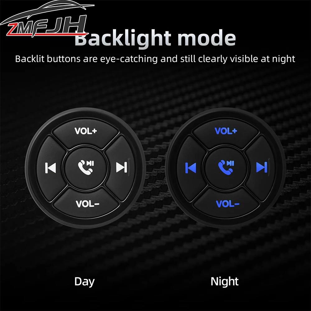 Botón de Control de Volante Inalámbrico - Sin Marca