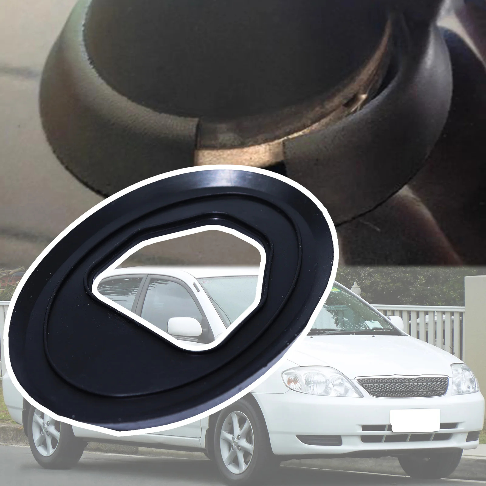 Almohadilla goma mástil techo Toyota Corolla E120 E130 Allex 2000-2006