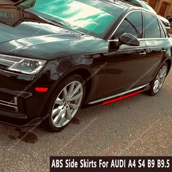 Audi Faldones laterales ABS negro brillo para A4 y A5 B9 2016-2024