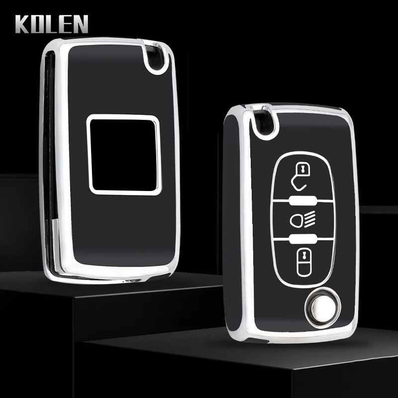 Funda TPU llave coche Peugeot 107 207 307 308 Citroën C5 C6 C8 - imagen 4