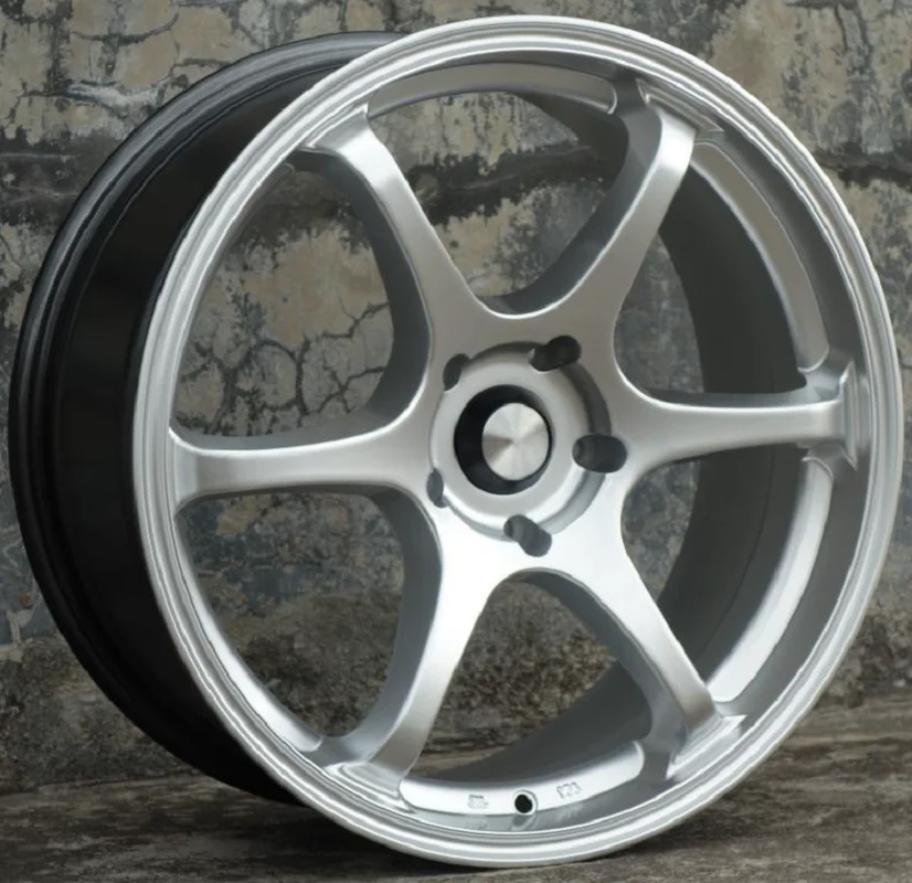 Ruedas de coche de llanta de aleación ligera de carreras de 18 pulgadas 18x8,0 5x114,3 para Mazda Hyundai Honda Lexus Toyota Kia Nissan