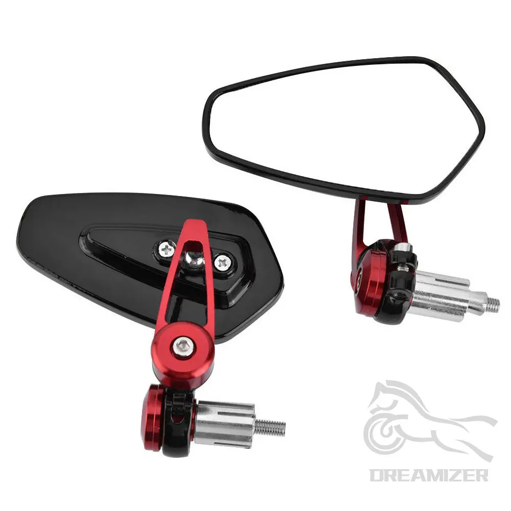Espejos retrovisores moto 22mm 7/8" Café Racer - imagen 3