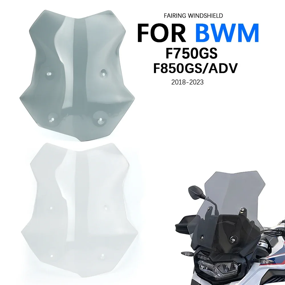 Parabrisas elevado BMW F750GS F850GS ADV – Deflector alto soporte modificado - imagen 2