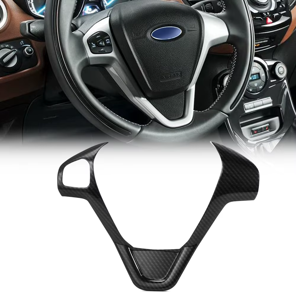 Cubierta protectora de volante con lentejuelas para Ford Fiesta MK7 y B-MAX - imagen 3
