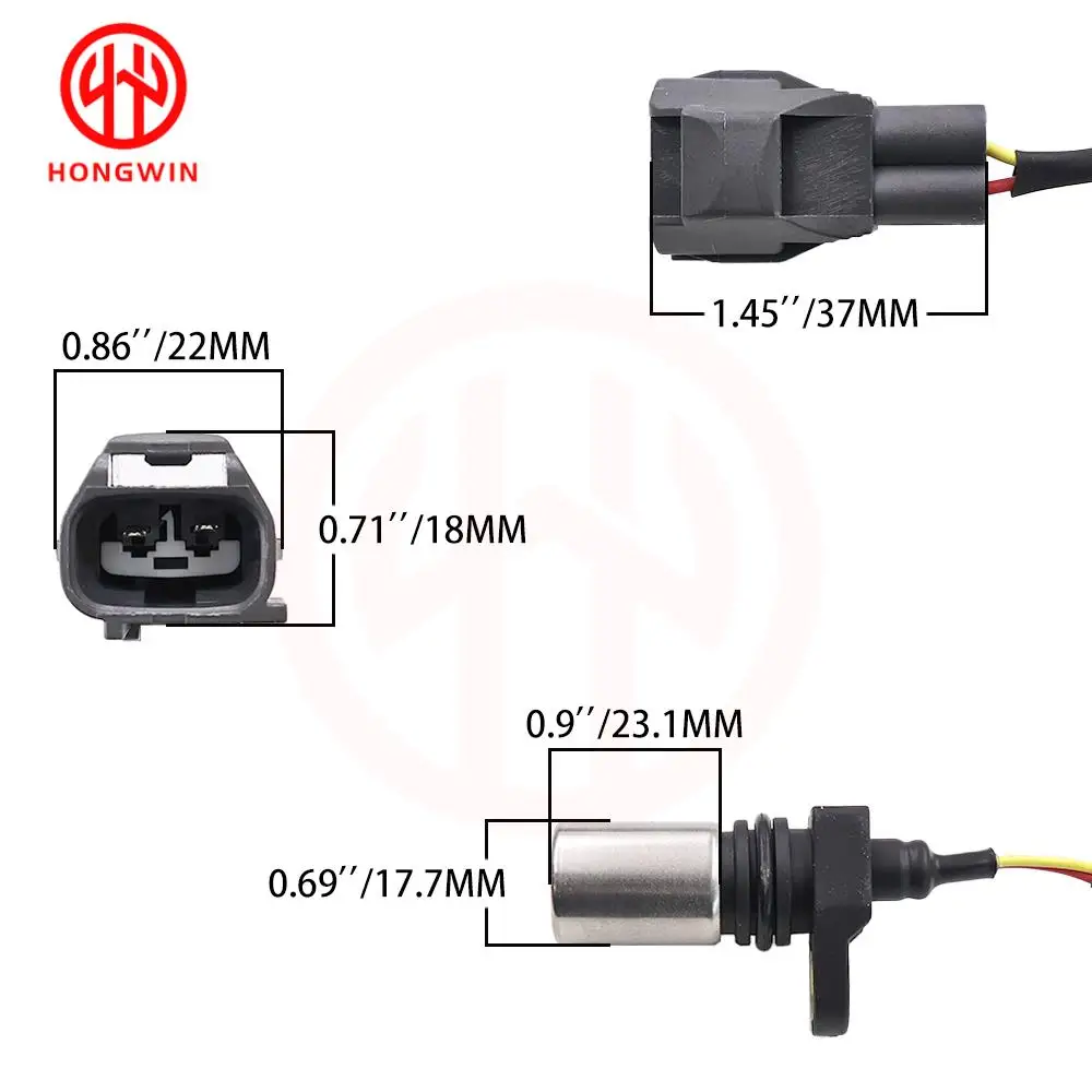 Sensor de posición cigüeñal 90919-05003 – Lexus LS400 SC400 4.0L - imagen 2