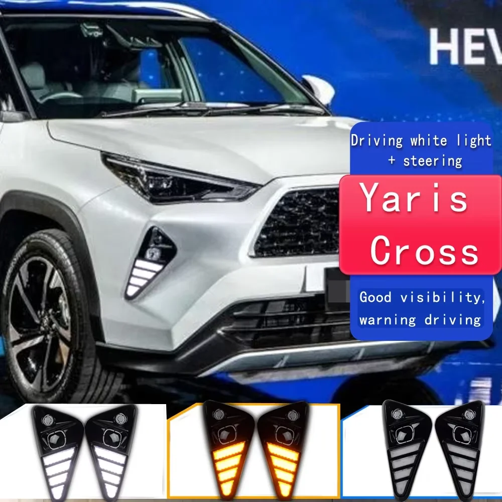 Luces DRL LED doble color Toyota Yaris Cross 2023-2024 - imagen 3