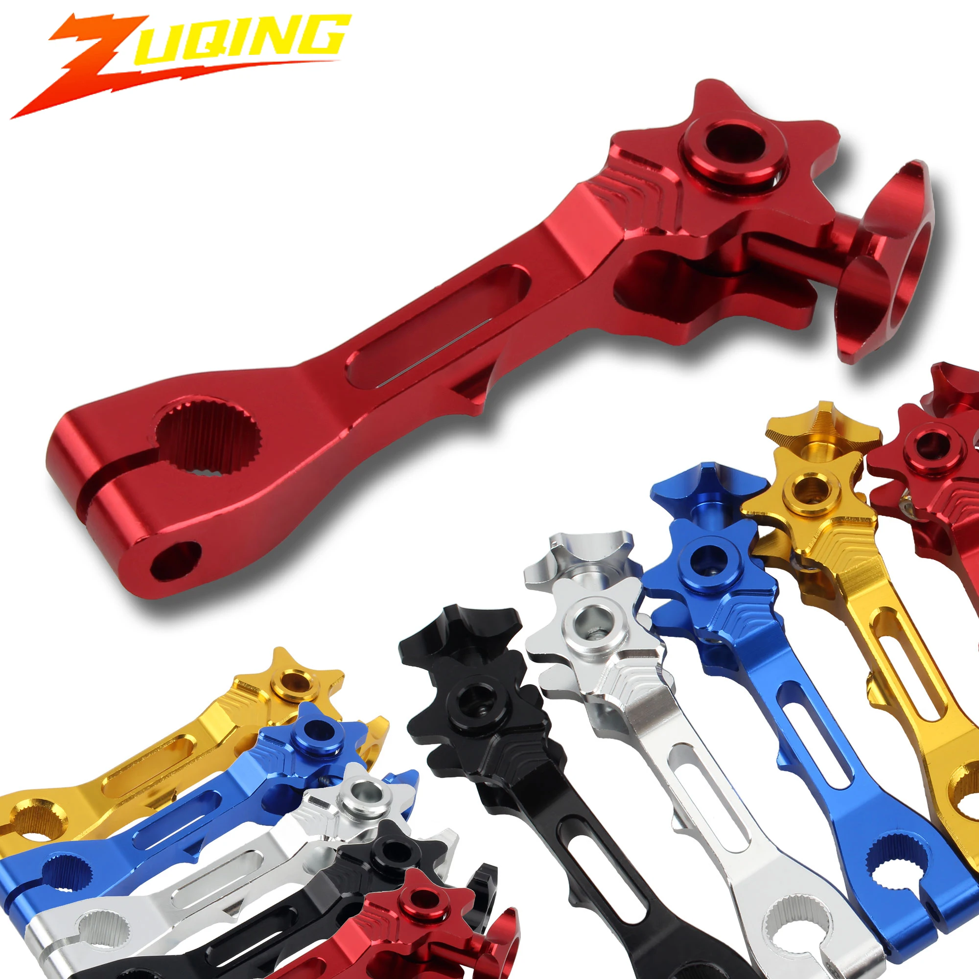 Palanca de tensión ajustable CNC – Freno trasero moto ATV universal