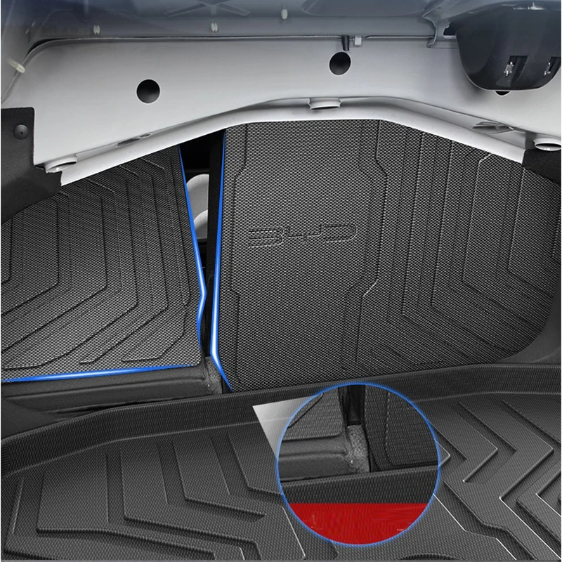 Esteras maletero BYD King 2024 impermeable antideslizante con divisor - imagen 5