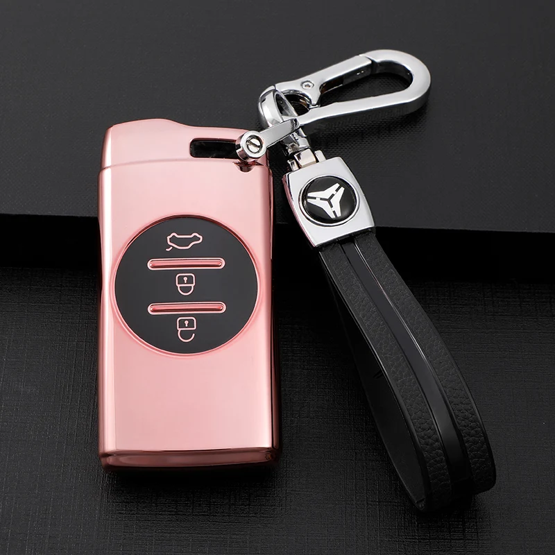 Funda TPU suave para llave de coche - Compatible Chery Tiggo 8 Arrizo 5 eQ7 - imagen 5