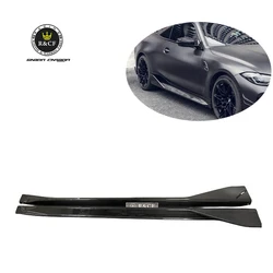 Faldas laterales fibra de carbono BMW G80 G82 2021+ estilo M3