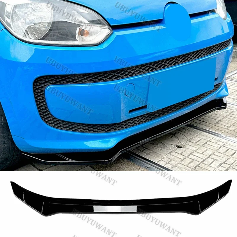 Para Volkswagen UP 2011-2015 alerones delanteros de coche mejoran la estabilidad del vehículo divisor de parachoques delantero de coche accesorios de coche - imagen 5