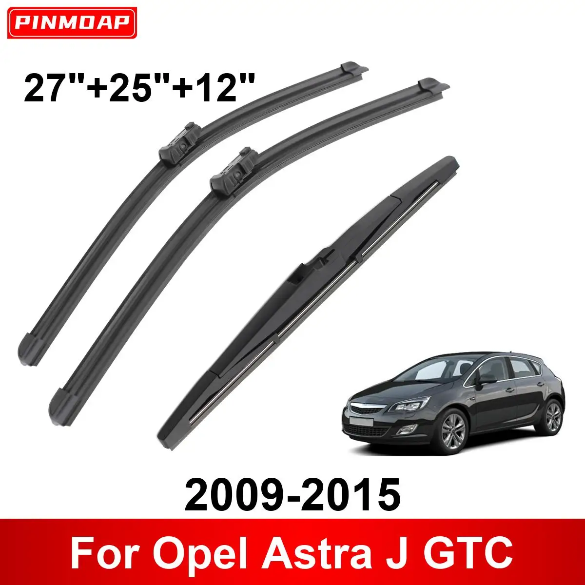 Escobillas limpiaparabrisas Opel Astra J GTC 2009-2015