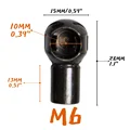 4PCS M6 0.24in