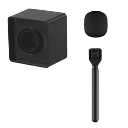 Adaptador de mano para micrófono de entrevista Rode Wireless Go II