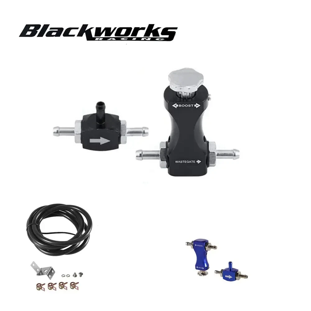 Regulador presión turbo universal ajustable – negro