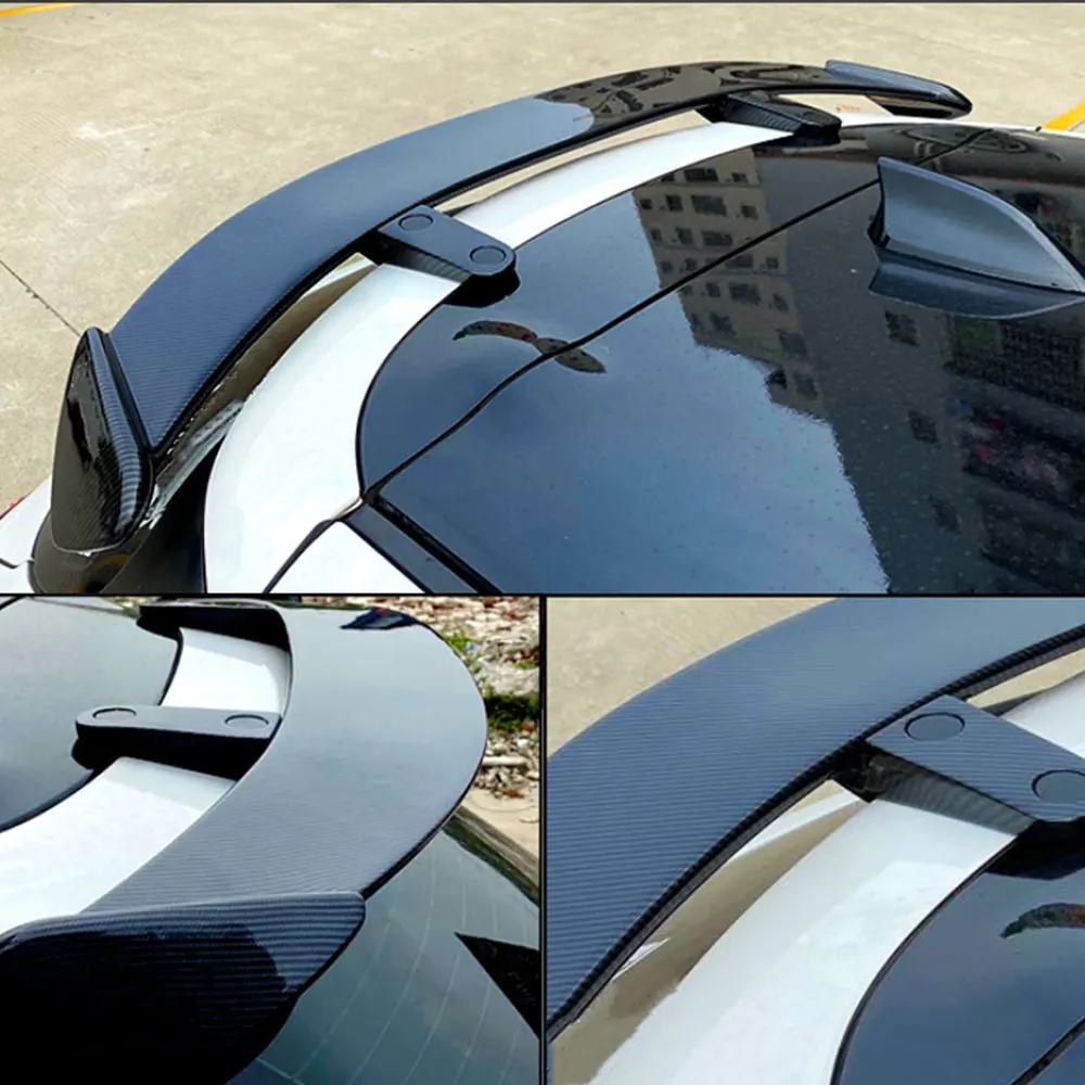 Alerón techo trasero universal ABS negro carbono para SUV - imagen 5