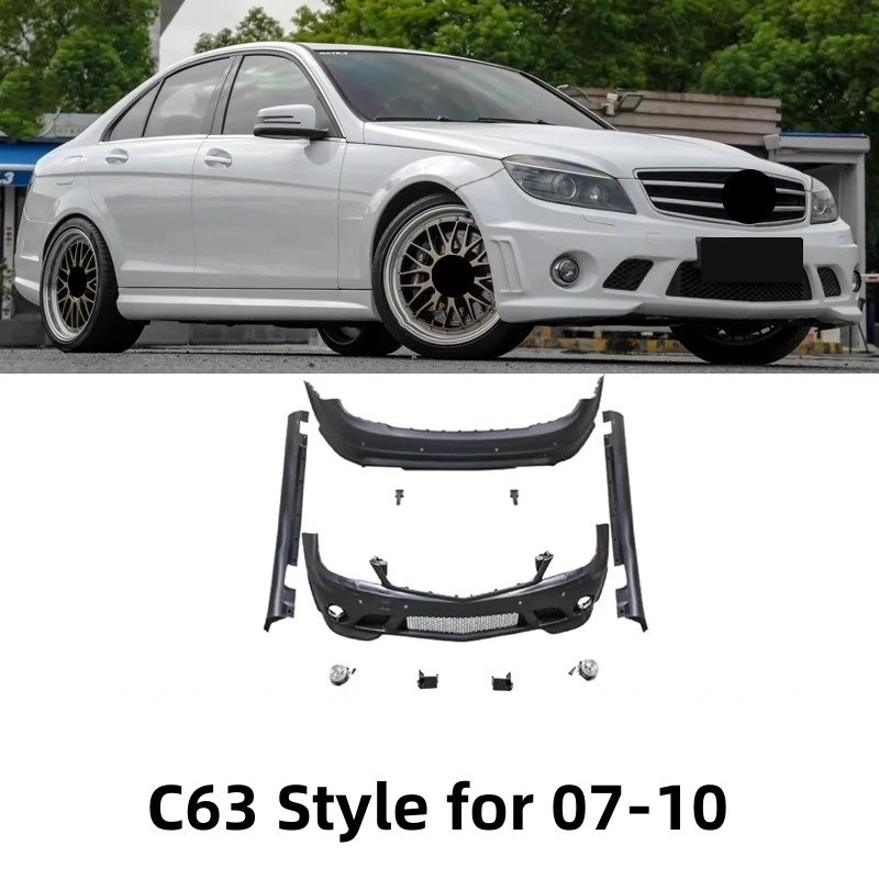 Kit bodywork Mercedes Clase C W204 - parachoques, falda y wheel arches - imagen 2