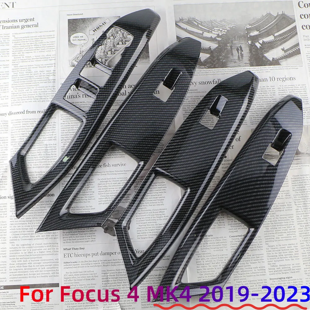 Embellecedor ventanilla Ford Focus MK4 ABS plata mate 2019-2023 - imagen 5