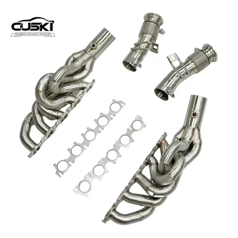 Bajante de escape racing inoxidable para Audi R8 5.2 V10 - imagen 4