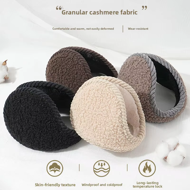 Orejeras térmicas unisex de forro polar para ciclismo