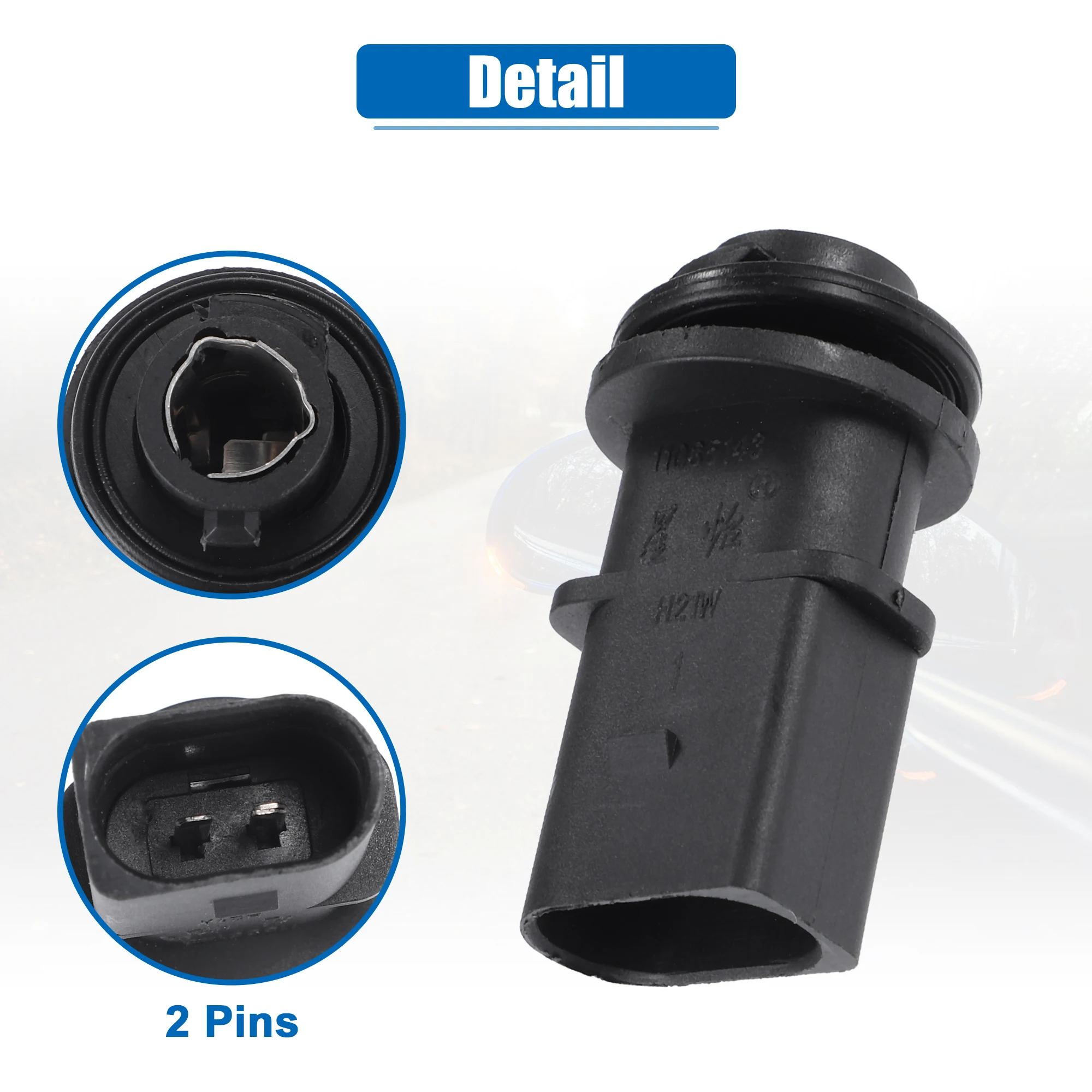 UXCELL 2 piezas No.5C 5953053   Toma de luz intermitente para Volkswagen Phaeton 2004-2006 para Volkswagen Passat 2006-2010 - imagen 4