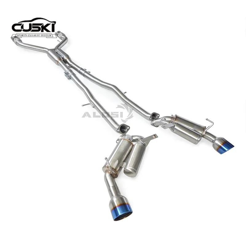 Escape cat-back INOX deportivo para Nissan 350Z V6 (2003-2008) - imagen 2